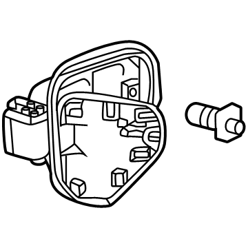 Chevy Colorado Fuel Filler Housing - 87832685