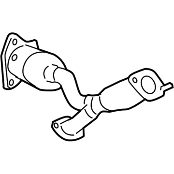 Chevy Malibu Catalytic Converter - 25881482