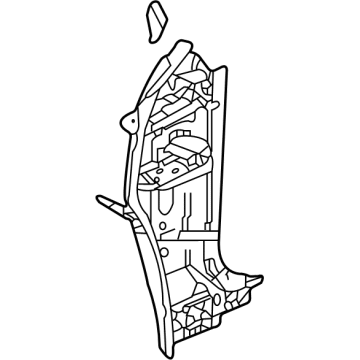 Buick 84912792 Hinge Pillar Reinforcement