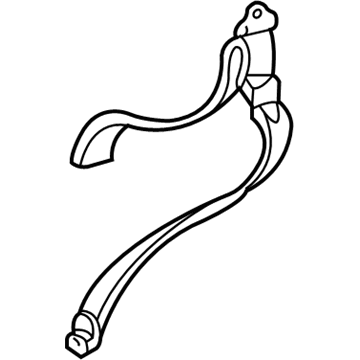 Oldsmobile 88953999 Belt & Retractor