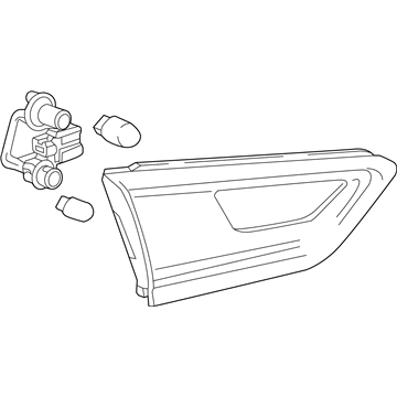 Chevy Malibu Back Up Light - 84130997
