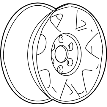 2006 Cadillac Escalade EXT Spare Wheel - 9596873