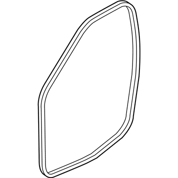 Chevy Malibu Weather Strip - 15878946