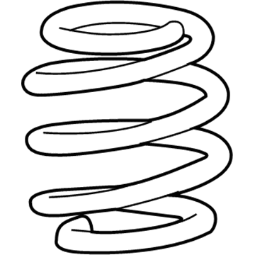 GM 13367032 Coil Spring, Front