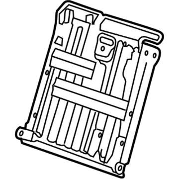 GM 20820017 Seat Back Panel, Rear Passenger Side