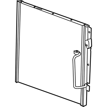 Chevy A/C Condenser - 89019343