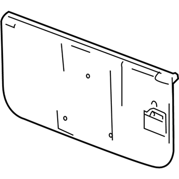 GMC 88980473 Inner Panel