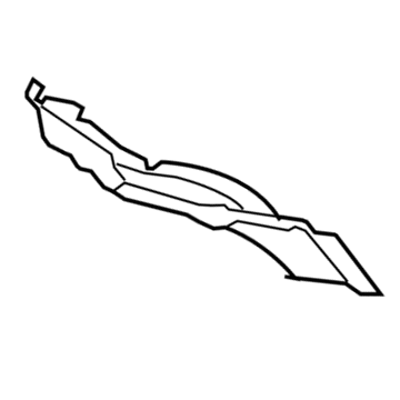 GM 22793646 Heat Shield, Driver Side