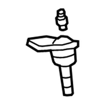GM 19207137 Lower Ball Joint, Front