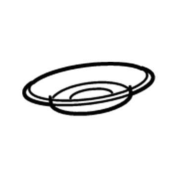 GM 15756770 Spring Insulator, Front