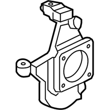 GM 25850470 Knuckle, Driver Side