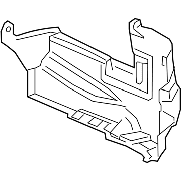 GM 84290245 Trunk Side Trim, Rear Driver Side
