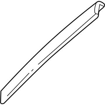 GM 15724146 Side Molding, Passenger Side