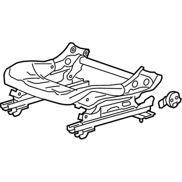GM 13582679 Cushion Frame, Front