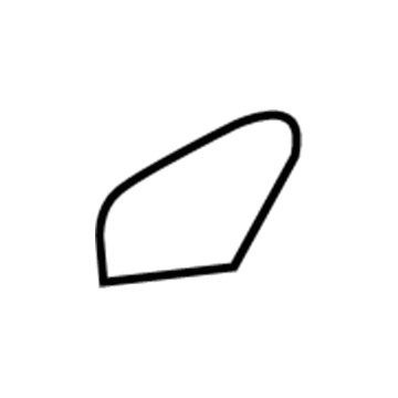 GM 13453890 Handle, Inside Cover, Passenger Side