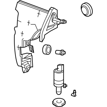 Cadillac Washer Reservoir - 84964546