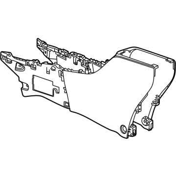 Chevy Trailblazer Center Console - 42708824