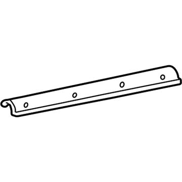 GM 12368115 Weatherstrip, Rear Driver Side