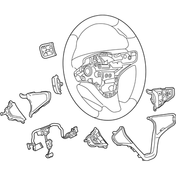 Chevy Cruze Steering Wheel - 13467145