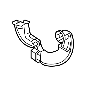 Chevy 42728009 Lower Duct