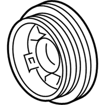 Cadillac Harmonic Balancer - 12600144