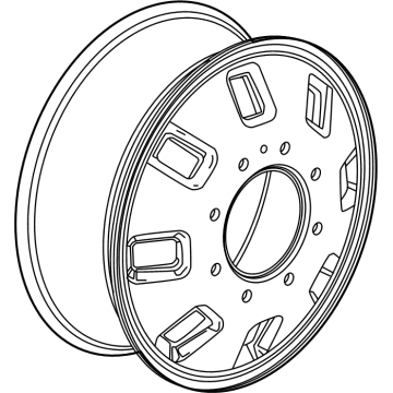 2024 Chevy Silverado 3500 HD Spare Wheel - 84830462