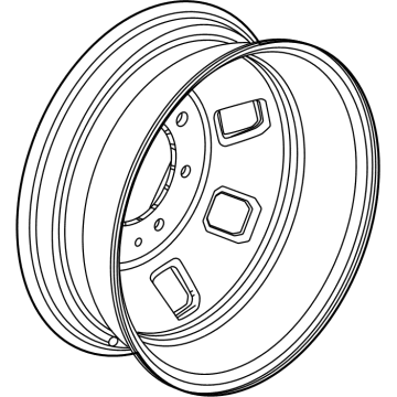 2024 Chevy Silverado 3500 HD Spare Wheel - 84830463