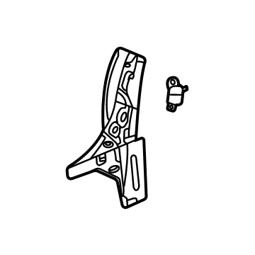 GM 84908465 Lower Extension, Rear Passenger Side