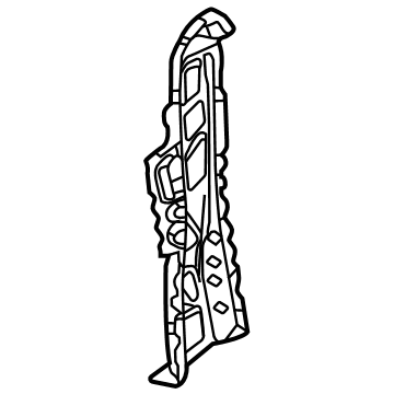 GM 84939422 Inner Reinforcement, Rear Driver Side