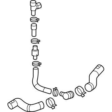 2024 Chevy Corvette Radiator Hose - 87847471