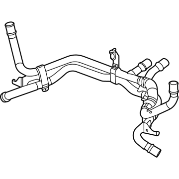 2024 Chevy Corvette Radiator Hose - 86824571