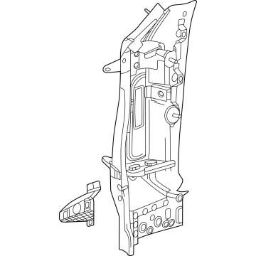 GM 87814869 Inner Hinge Pillar, Outer Driver Side