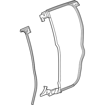 Chevy Colorado Weather Strip - 84234301