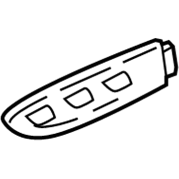 GM 26701274 Ornament, Red
