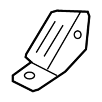Chevy 25933401 Foot Rest