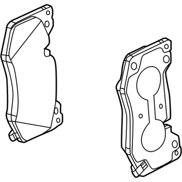 Chevy Brake Pad - 86824349