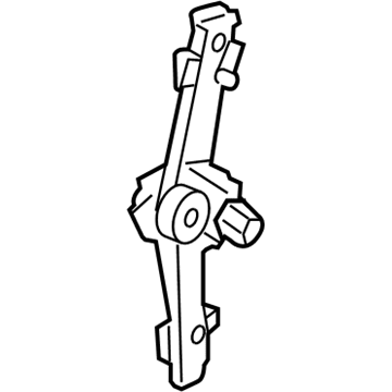 GM 25797227 Window Regulator, Rear Passenger Side
