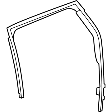 2007 Chevy Malibu Door Seal - 15910951