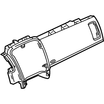 Chevy Dash Panel Vent Portion Covers - 15294035