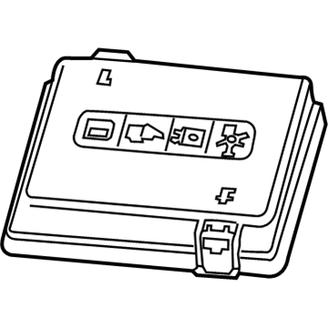 GM 85136924 Fuse Box Cover