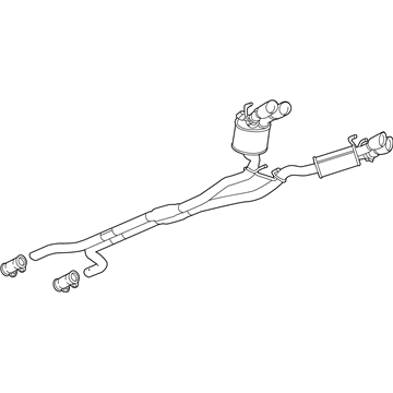 Chevy 23259294 Muffler & Pipe