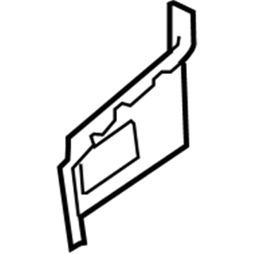 GM 25826772 Filler Panel, Rear Outer Passenger Side
