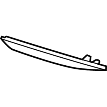 GM 84132625 Reflector, Passenger Side