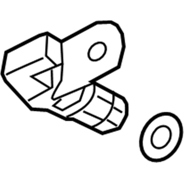 Chevy Silverado 1500 LTD Crankshaft Position Sensor - 12667201