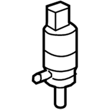 Cadillac Washer Pump - 84518406