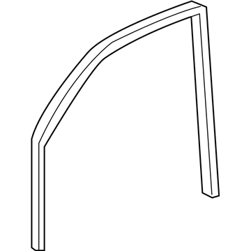 2006 Chevy Trailblazer Weather Strip - 15857606