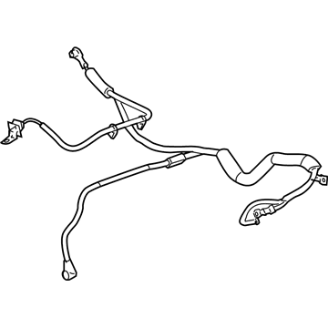Cadillac SRX Battery Cable - 25834438