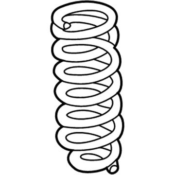 2008 Pontiac Vibe Coil Springs - 88972249