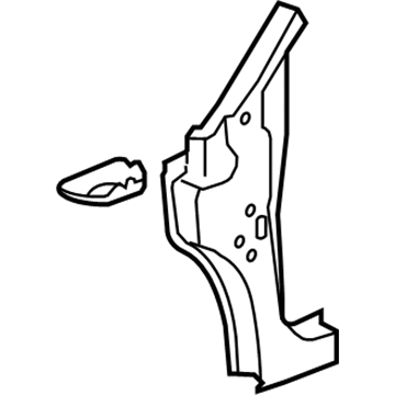Saturn 20895169 Hinge Pillar Reinforcement