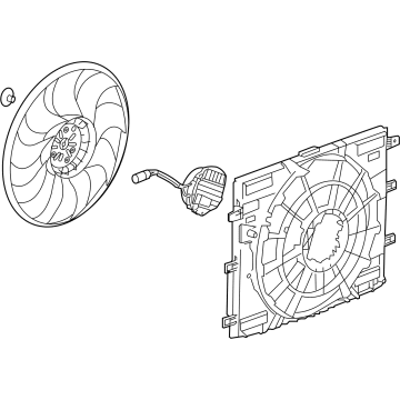 Buick Envision A/C Condenser Fan - 84897503